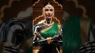 Indian Humanoid Robot 🇮🇳 | Next-Gen AI Android | Realistic Human-Like Robot 2025