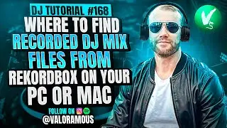 DJ Tutorial 168 | Where to Find Recorded DJ Mix Files From Rekordbox (PC & Mac)