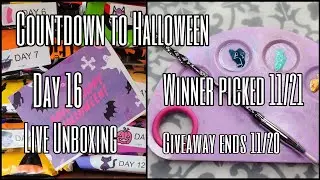 Unboxing Beautometry Countdown to Halloween Wand Brush Day 16 Polish Nail Art
