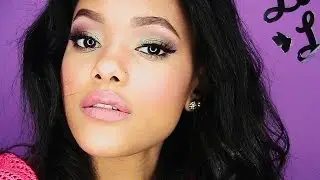 NYE 2014 Soft Girly Glam | Makeup Tutorial | Kaylah Arnae ♡