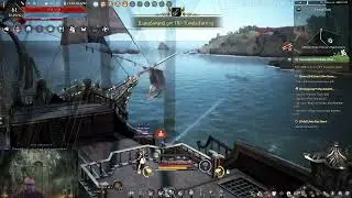 Black Desert Online,  3.3 Billion in 6.5 hours, AFK fishing in Bukpo Sea. New location.