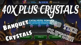40x 2025 Superior Banquet Crystals Opening MCOC Christmas Event - Marvel Contest of the Champions