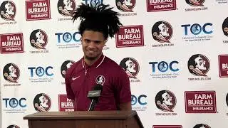 Nehemiah Chandler on quickly committing to FSU in portal process, talks new DBs coach Blue Adams