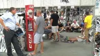 Michigan Warriors hold a meet and greet with their fans