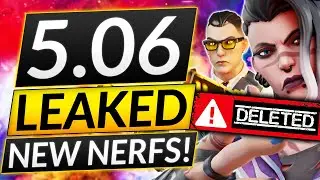 NEW AGENT LEAKS + NERFS CHANGE VALORANT FOREVER - 5.06 IS SCARY - Update Guide