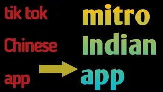 Mitro app About in hindi news. Sorting video meking app. Indian app.