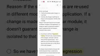 One module requires code changes in prod|Is testing the changed functionality alone is enough|Sce-4