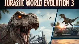 Jurassic World Evolution Gameplay Part 1: Building The Ultimate Dinosaur Park (Jurassic Rebirth)