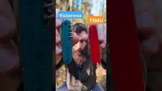 Victorinox против TEMU &mdash; качество против количества, карманный нож! #шорты #victorinox #edc