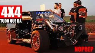 O ÁPICE DOS VW GOL - Projeto 4x4  - NOPREP - 1200HP