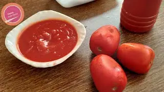Very Easy Homemade Ketchup Recipe by Home Cook Diaries (Ramzan Special)