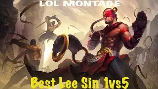 Top 10 Best Lee Sin 1v5 Pentakill ➤ [LoL Replays]