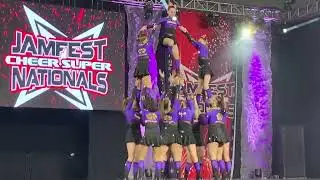 Rockstar Cheer Rhode Island - The Temptations - JAMfest 2022 Indianapolis, IN