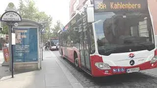 S-Bahn S45, Bus 10A, 38A, 39A, 400 in Heiligenstadt Wien