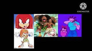 Scream angry roar knuxikal Moana Maui roar girl twinsomnia Boy twinsomnia