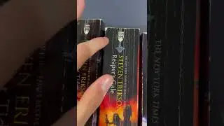 The proof is in the pages #booktube #malazan
