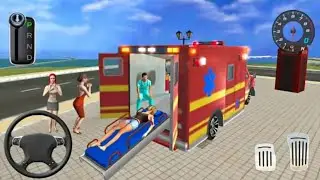 City Ambulance Rescue Driver - 911 Emergency Rescue Simulator Gameplay #28