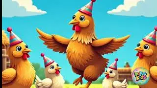 Kids Song :  Mom Hen Dances with Her Chicks | Nursery rhyme |@KokoKids-g9s