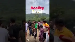 Do NOT visit Hogenakkal falls on weekends😳 #hogenakkal #hogenakkalwaterfalls #expectationvsreality