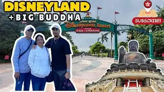 HONGKONG Disneyland with No Entrance Fee! 🎢 | How to Visit Without a Ticket + Ngong Ping 360