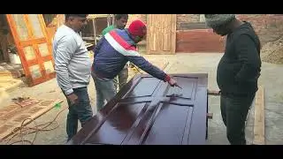 Sawan door polish with r r timber polishman Teams 