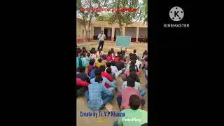 Heart beat knowledge in PR bal Vikas School 8KWM by  Tr.Vijay Khanna