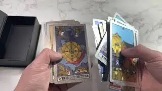 Golden/Silver Foil Holographic Plastic Tarot Cards