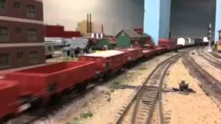 Bachmann Donald and Douglas running on Wagonmasters layout