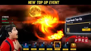 HyperBook Top Up Event Free Fire || Free Fire New Top Up Event Gyan Gaming - Garena Free Fire
