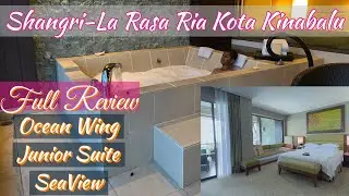 Ocean Wing Junior Suite SeaView Полный обзор Shangri-La Rasa Ria Sabah #лучшийотель #5звезд