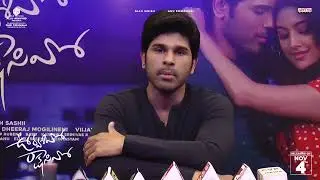 Allu Sirish Interaction With Media at Tirupati | Urvasivo Rakshasivo | Nov 4th Release