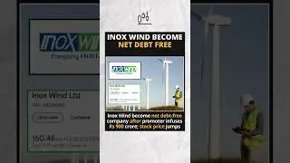 Inox Wind share jumps #stockmarket #sharemarket #sharemarketnewstamil #inoxwind