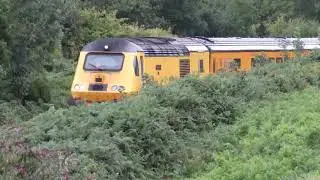 Network Rail New Measurement Train up close at Malvern Wells
