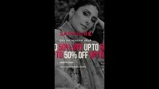SAPPHIRE END OF SEASON SALE