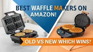 **Top 6 Best Waffle Makers on Amazon of 2025 | Crispy & Fluffy Perfection Every Time! 🧇🔥**