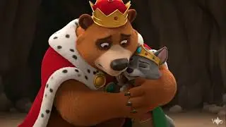 Prince Kalmar Wingfeather reuniting with King Esben Wingfeather