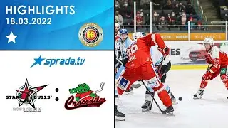 Playoff-Achtelfinale 1: Starbulls Rosenheim - Hamburg Crocodiles