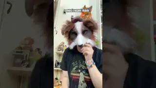 maskmaker duet! #masks #maskmaking #maskmaker #therian #furry #fursuit #fursona #duet #boost #fyp
