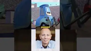 VOICE ACTORS IN CARS! #pixar #carsmovie #disney #lightningmcqueen #disneytheory