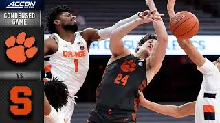 Clemson vs. Syracuse Condensed Game | 2020-21 ACC Men's Basketball