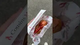 Роллы с лобстером Cousins ​​Maine Lobster #cousinsmainelobster #лобстер #роллслобстером #foodtruck