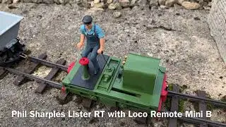 Loco Remote Mini B in a Phil Sharples Lister RT - www.locoremote.co.uk