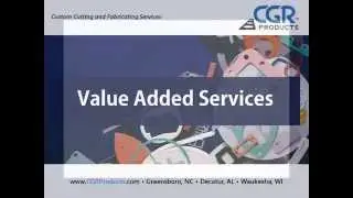 Value Added Services From CGR Products