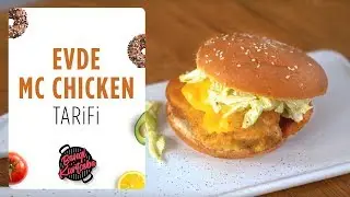 Orjinal Mc Chicken'ını Bir Daha Yemeyeceksiniz! | Evde Hamburger Yapımı🍔