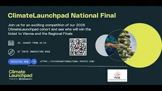 ClimateLaunchpad Japan National Finals 2025 #climatechange #sustainability #innovation