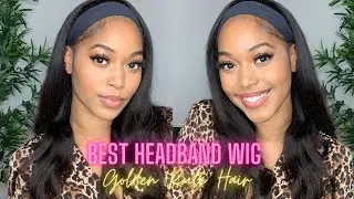 BODY WAVE HEADBAND WIG | GOLDEN RULE HAIR | DONE IN LESS THAN 5 MINUTES