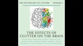 Episode 1: Psychology of Clutter Masterclass, Effects of Clutter on the Brain