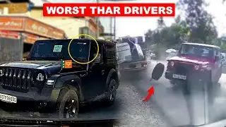 Instant Result of Reckless Driving 🤦&zwj;♂️ Why Mahindra Thar Drivers always do This ?