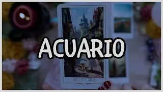 ACUARIO TIENES QUE IRTE DE ESTE LUGAR URGENTEMENTE‼️MIRA PORQUE🔮HOROSCOPO HOY TAROT AMOR