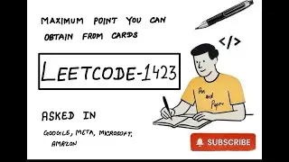 🎯 LeetCode 1423: Max Points from Cards | Sliding Window Hack for FAANG Interviews!